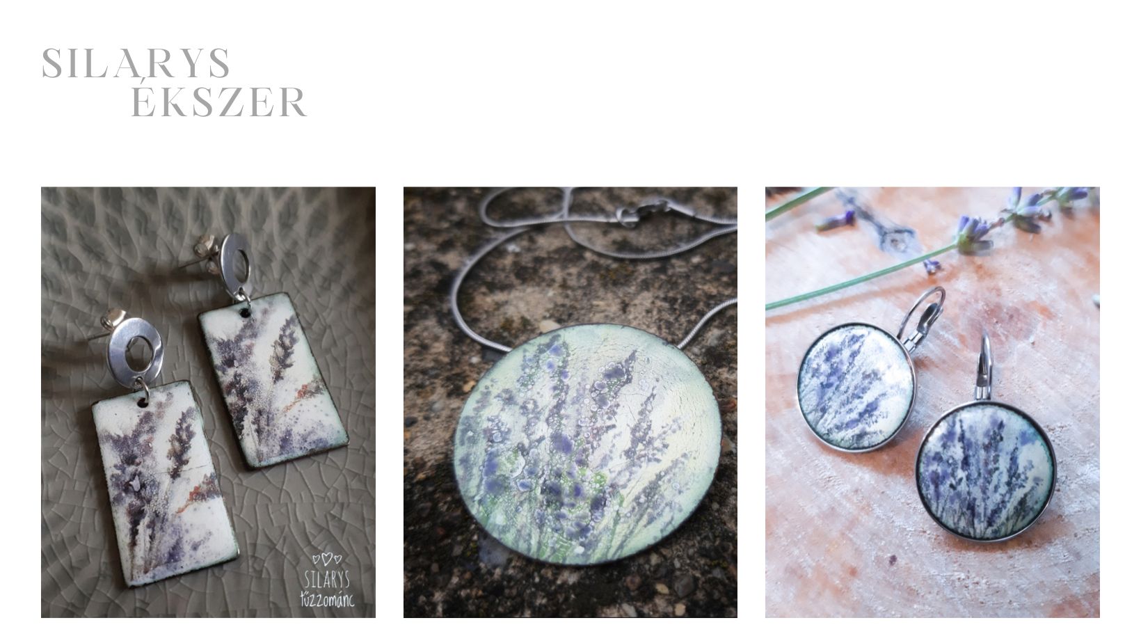 SILARYS - tűzzománc ékszerek, tűzzománc képek, tűzzománc workshop, ásványkarkötő